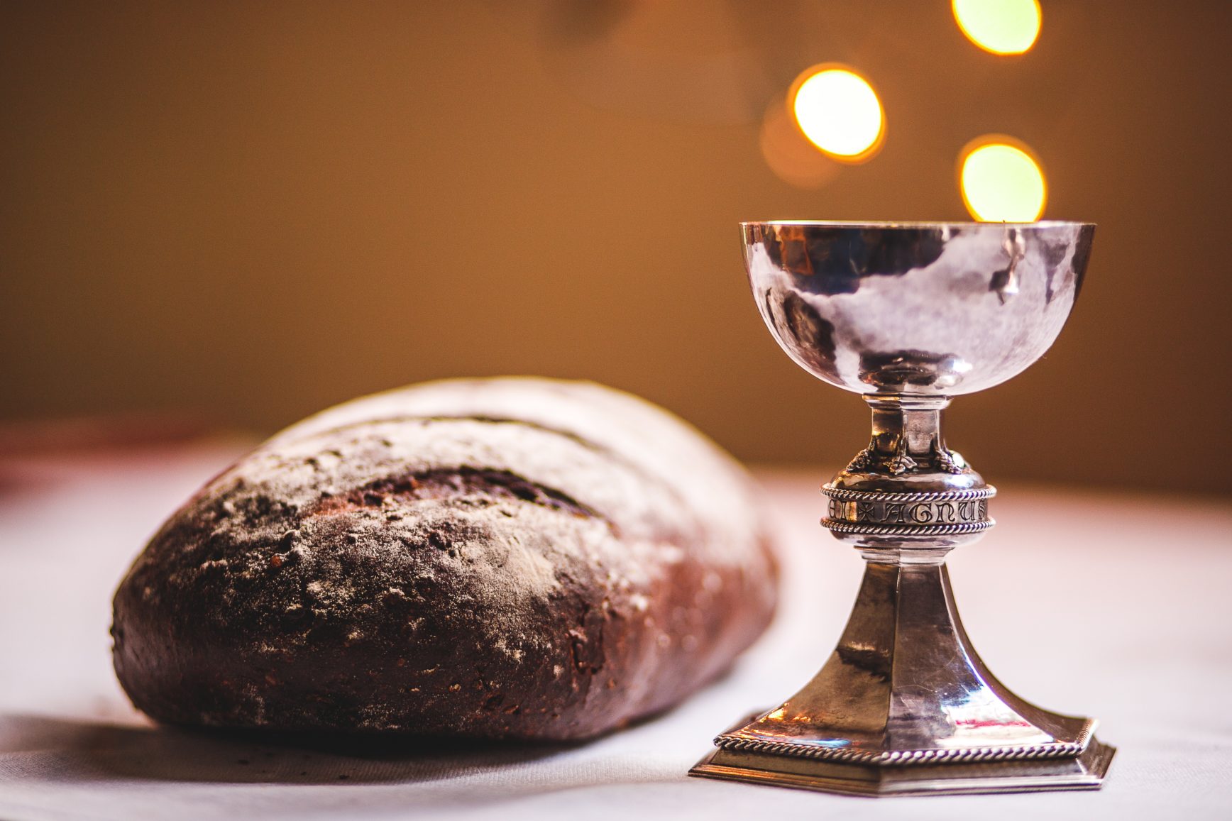 CUP AND BREAD